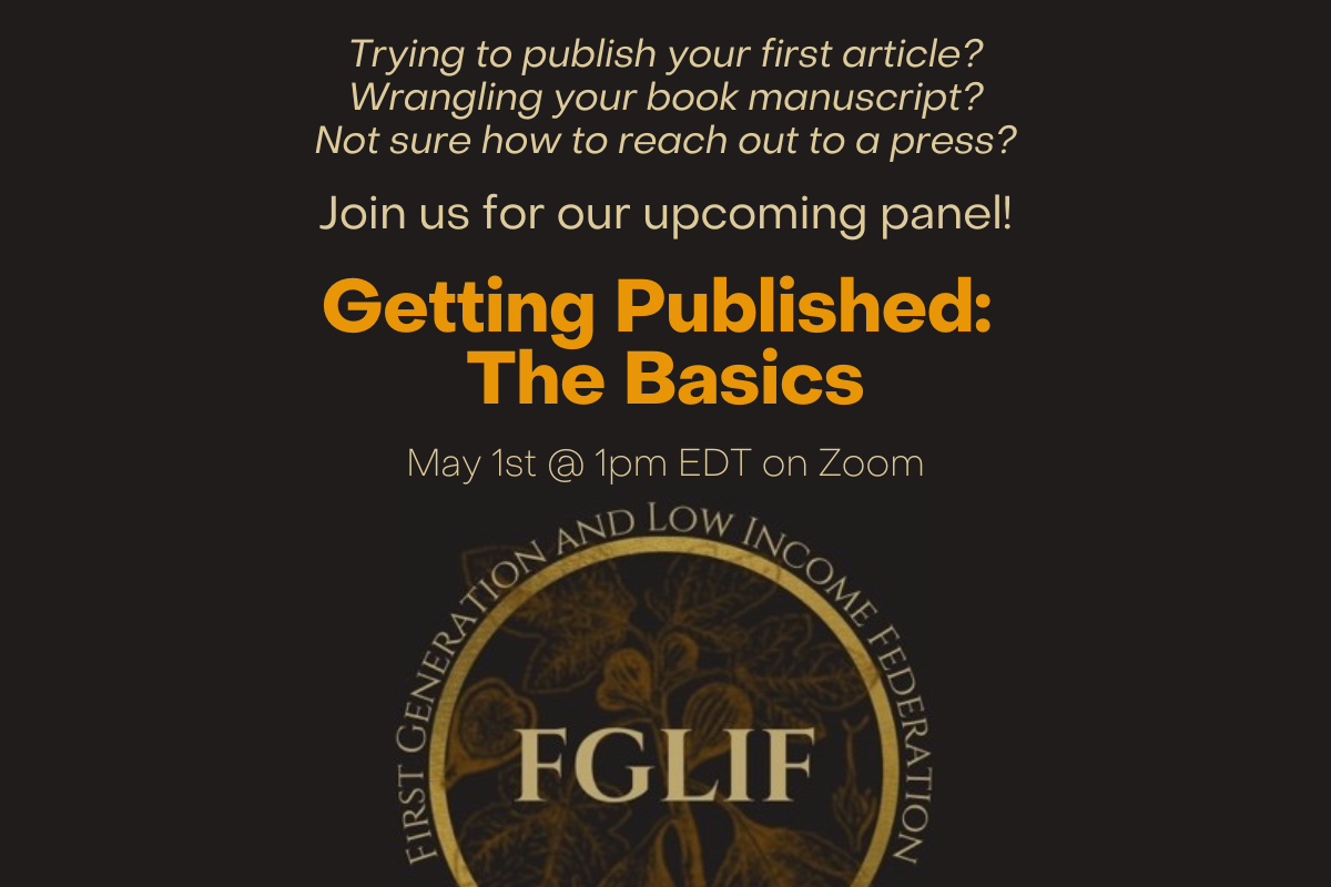 Getting Published: The Basics (May 1, 2025)
