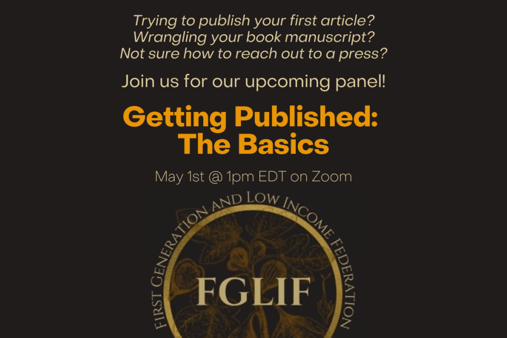 Getting Published: The Basics (May 1,&nbsp;2025)